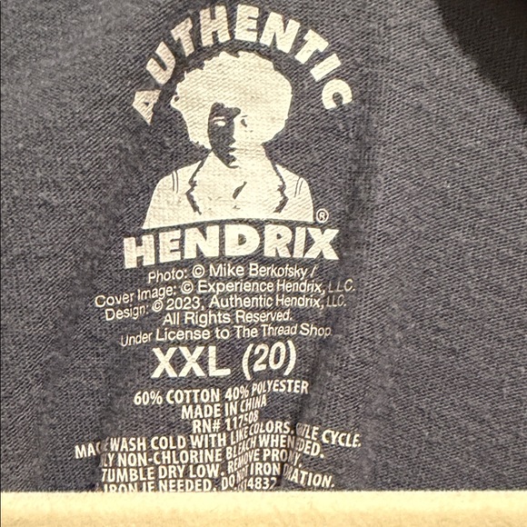 Jimi Hendrix Experience Graphic Tee - Black - Picture 3 of 4